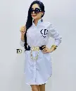 Robe chemise blanche